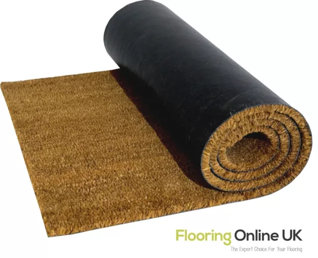 Coconut Coir Matting Entrance - 17mm Foyer Lobby Reception Door Mat Matting Roll