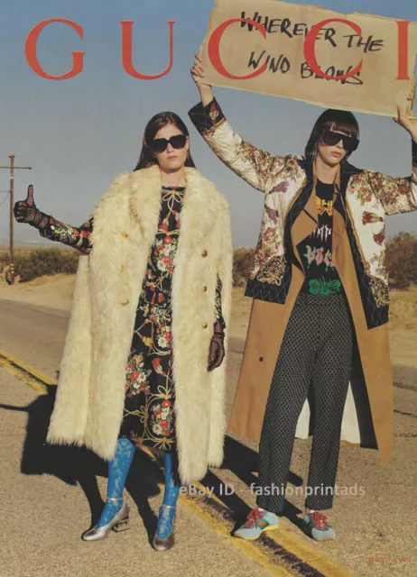GUCCI Eyewear 1-Pg Magazine PRINT AD Spring 2019 TESSA BRUINSMA William Valente