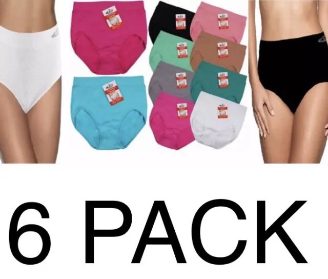 NEW 6 PACK Ladies STV Seamless Slimming Pants Bum Tummy Control Briefs  Knickers £22.99 - PicClick UK