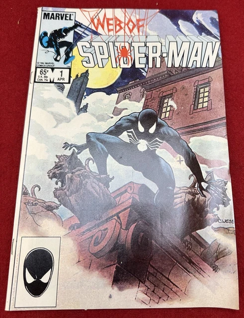 WEB of SPIDER-MAN Number 1 Marvel Comics 1985 1st First Issue Spider Man