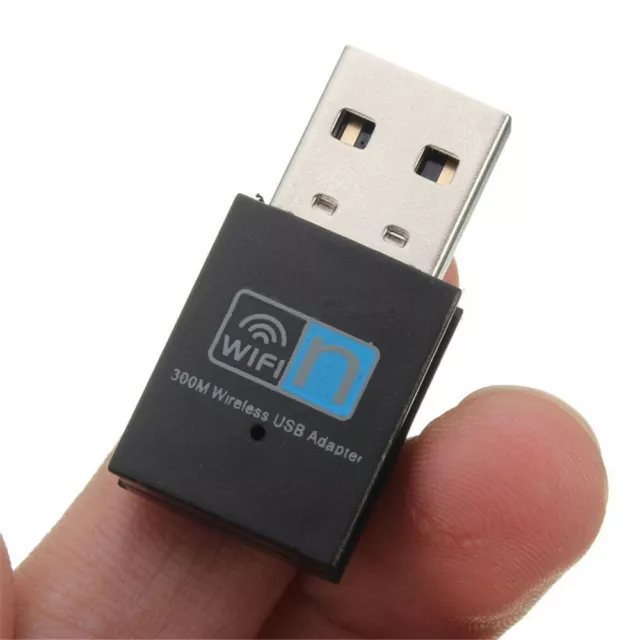 300Mbps Mini Wireless USB Wifi Adapter LAN Antenna Network Adapter 802.11n/g/b