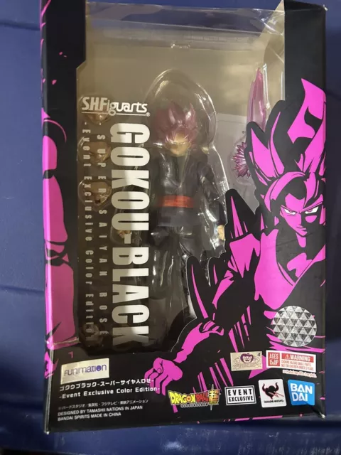 Goku Black Super Saiyan Rose SH Figuarts Event Exclusive Color Dragon Ball  Super