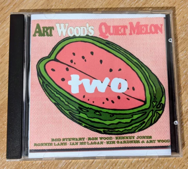 Art Wood's Quiet Melon Two 1998 CD White Label Test Pressing