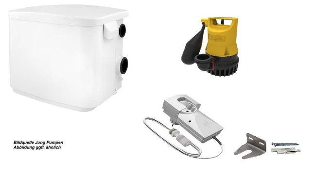 Hebefix JUNG PUMPEN HEBEFIX / U5 KS Schmutzwasser-Hebeanlage plus ...