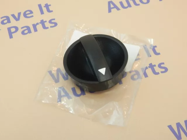 HVAC Fan Control Knob fits Toyota Tacoma 05-11 Heater Temperature Black Orange