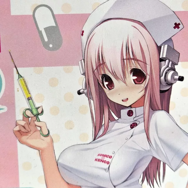 Super Sonico Sexy Nurse Krankenschwester Ver. Anime Manga PVC Figur