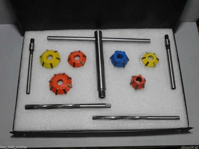 Lot de 14 coupe-sièges de soupape en carbure pour voitures et vélos anciens