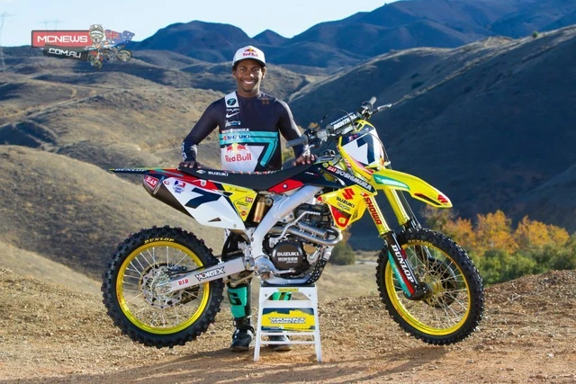 526140 JAMES STEWART Honda Yamaha SX/MX Motocross 24x18 WALL PRINT POSTER