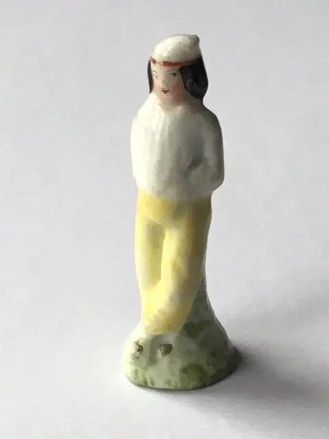 Miniature Tiny Staffordshire Figure