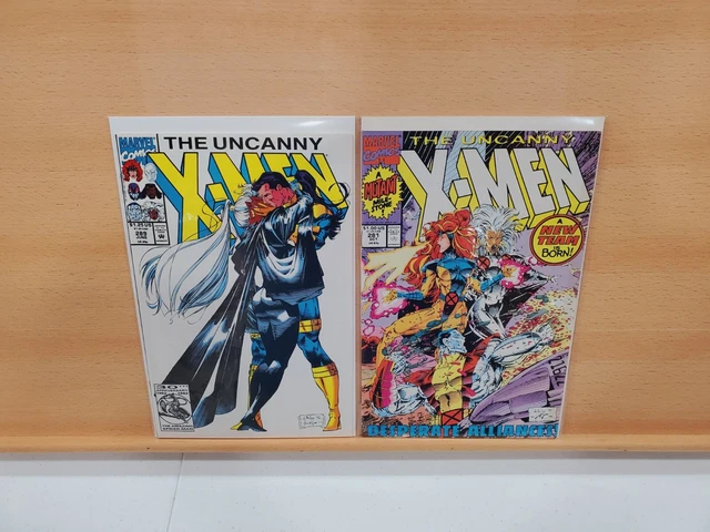 1991 Marvel Uncanny X-Men #281, 289 (VF 8.0, NM 9.4) (2 Comic LOT)