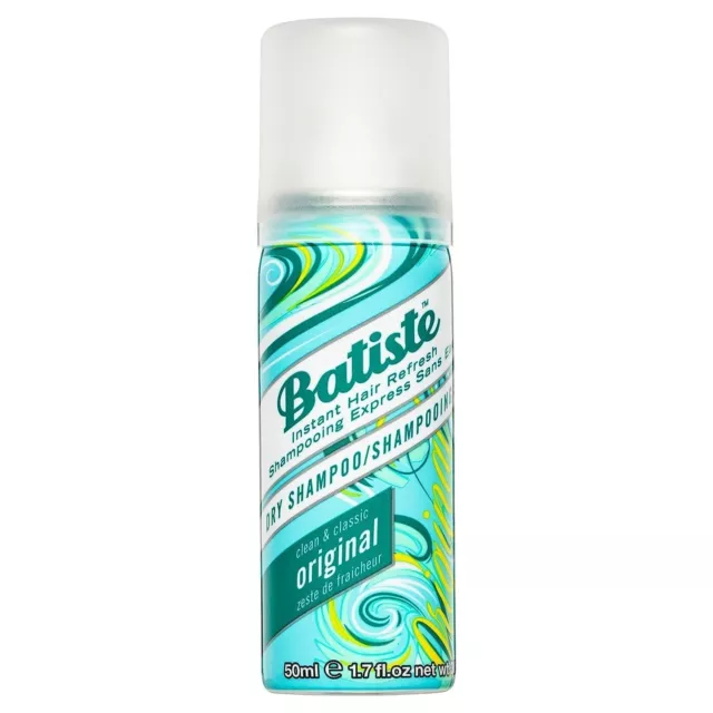 NEW Batiste Original Dry Shampoo 50ml/1.6oz - 1 PACK