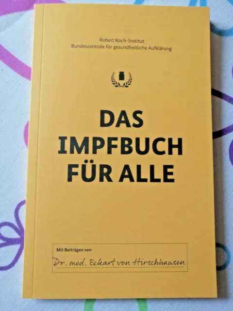 Das Impfbuch für Alle***Robert Koch-Institut***Dr. med. von Hirschhausen***Neu