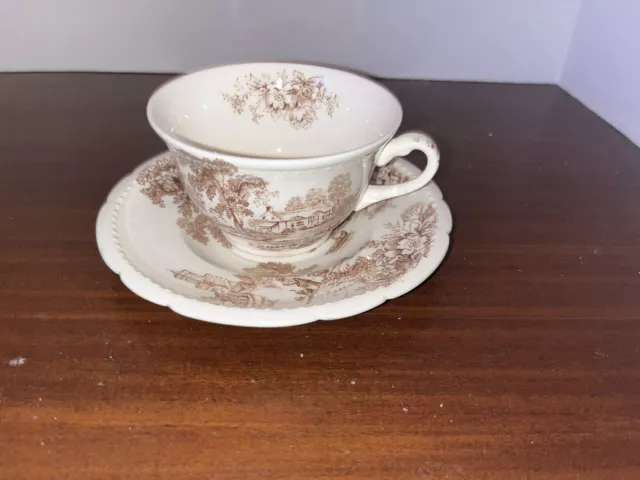 The Ferry by Swinnertons Staffordshire Demitasse England Cottage Core