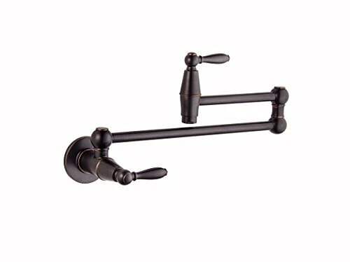 GT533TDY Port Haven Wall Mount Pot Filler Faucet Tuscan Bronze