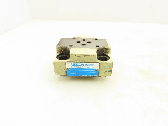 Tokimec Vickers CVC-25-D3-T39-10-JA Hydraulic Cartridge Valve Cover