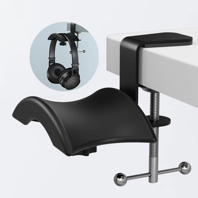 Headset Hanger with Table Clamp Save Space and Keep Your Headphones Secure