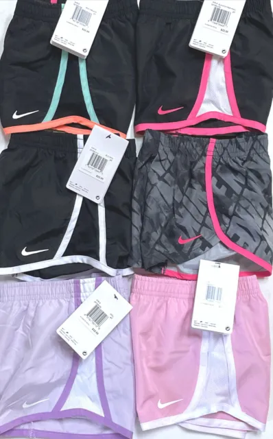 Nike Tempo Dri-Fit Toddler Girls Shorts, Assorted Colors; Sizes 18M,  2T-4T, NWT