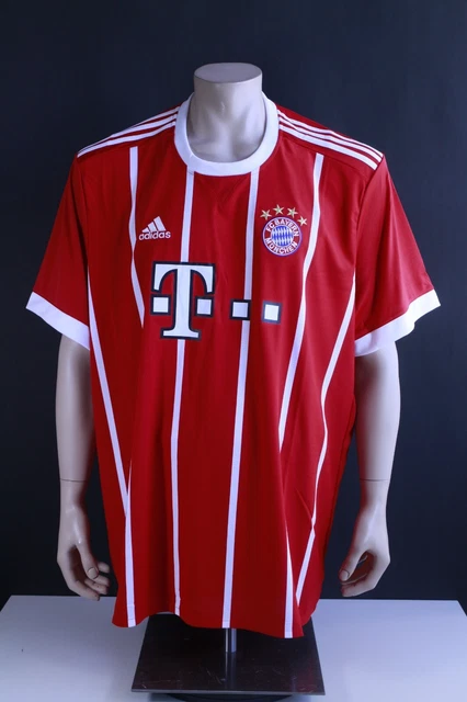 FC Bayern München Adidas Herren Fußball Trikot 17/18 Soccer Jersey Gr.3XL AZ7961