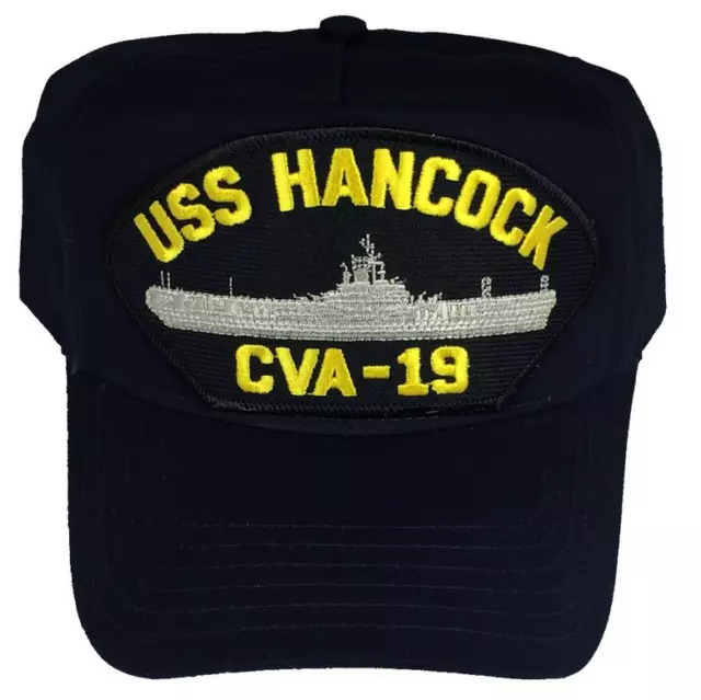 Uss Hancock Cva-19 Hat Navy Ship Essex Class Aircraft Carrier Fighting Hannah