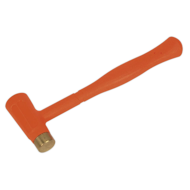 Laiton Face Dead Sifflets Marteau 0.7kg BFH24 Sealey Neuf