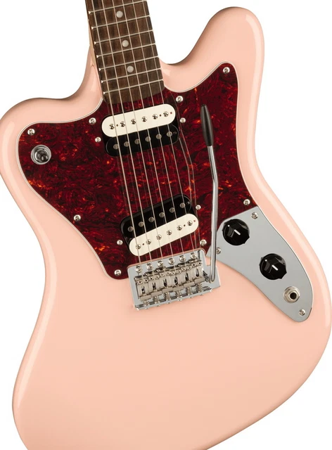 Squier by Fender Paranormal Super-Sonic Tortoiseshell Pickguard Shell Pink New
