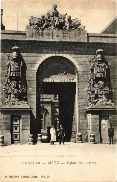 CPA AK Justizpalast - METZ (393231)