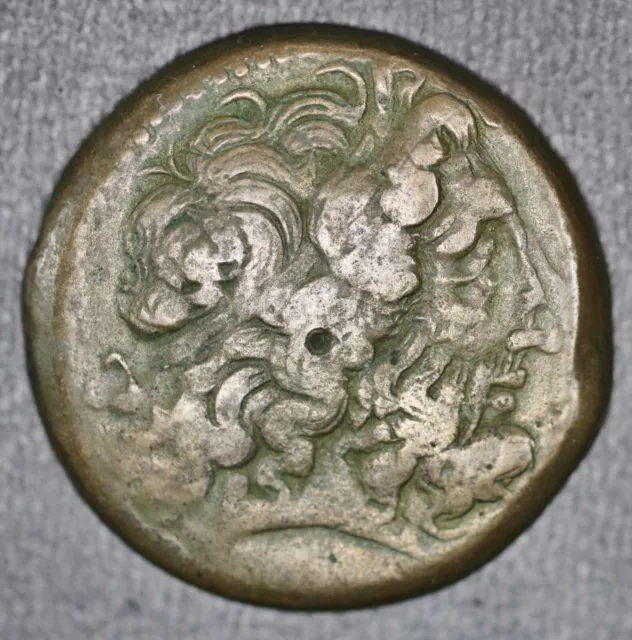 Ptolemaic Egypt 246 - 222 BC Tetrobol Coin Ptolemy III ~ 38.5 mm ~ 43.8 Grams