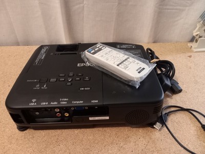 EPSON H556B PROJECTOR £98.00 - PicClick UK