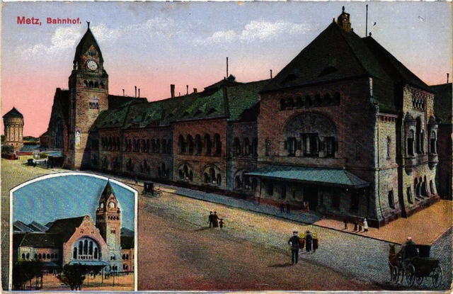 CPA AK METZ Bahnhof (455200)