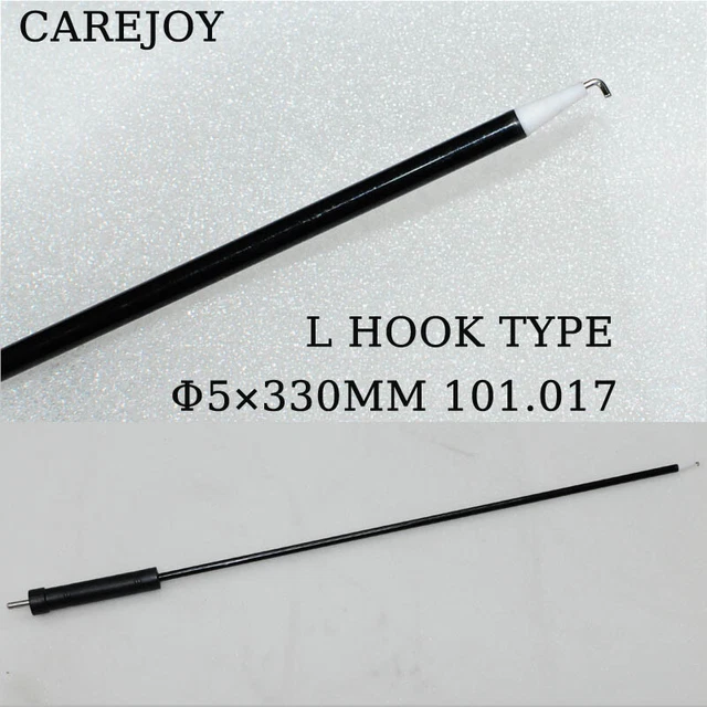 Carejoy Certificated Coagulation Monopolar Electrode 5X330mm L Hook Type supply