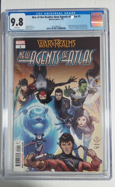 War of the Realms: New Agents of Atlas #1 (2019 Marvel) CGC 9.8