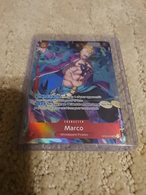 one piece card game marco Marco One Piece Card Game Two Legends Alternate Art #002 CGC 10 main image 1