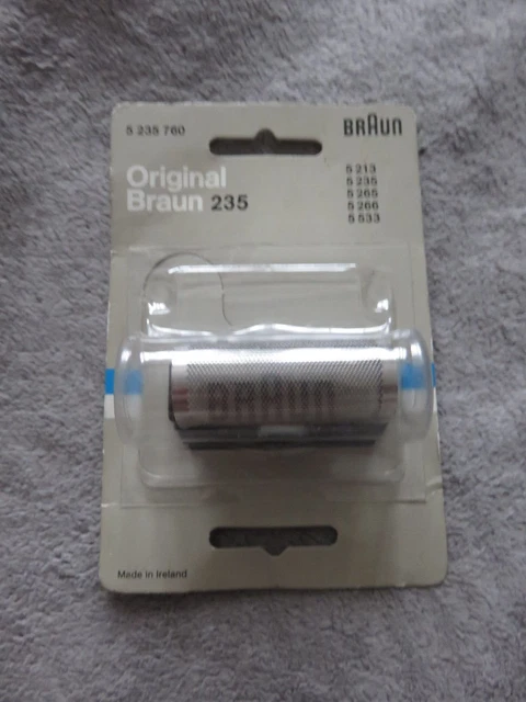 Lámina original BRAUN 235 - para lineal - nueva