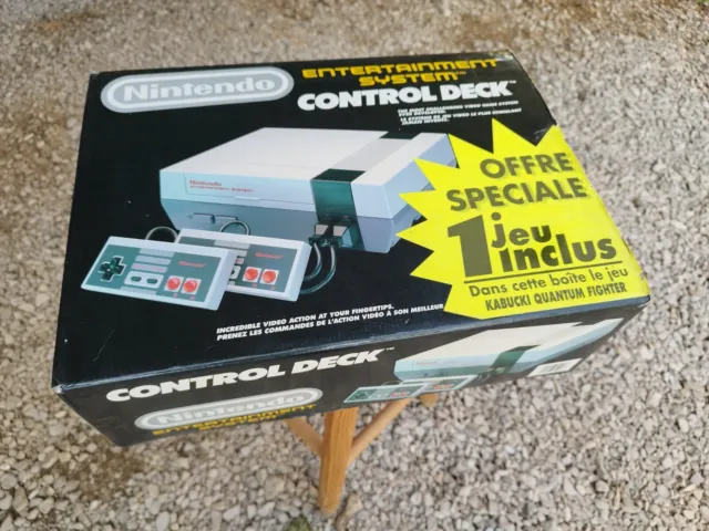 Console Nintendo NES En Boîte, boite série speciale Kabucki Quantum fighter