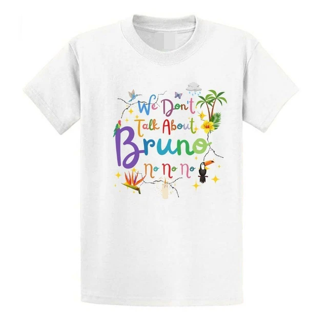 Second Ave Baby/Children's We Don't Talk About Bruno White T Shirt Girls/Boys