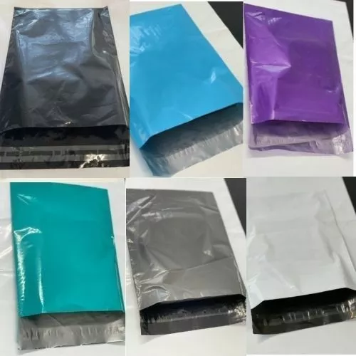 Strong Coloured Mailing Post Mail Postal Bags Poly Postage Self Seal All Sizes
