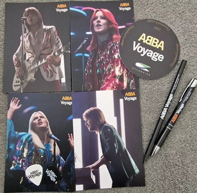 Abba Voyage Rare Postcards  & Memorabilia