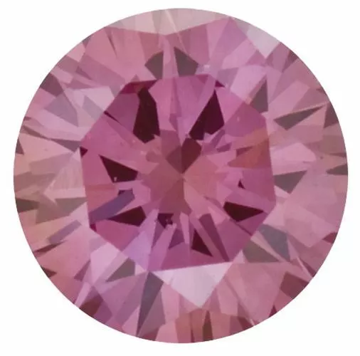 Natural Extra Fine Pink Diamond - Round - VS2-SI1 - Africa - Extra Fine Grade