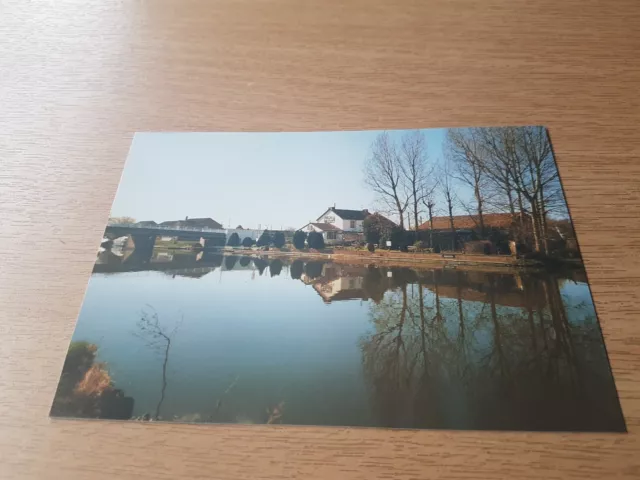 The River Great Ouse Sandhill Bridge Littleport Black Horse Vintage Postcard