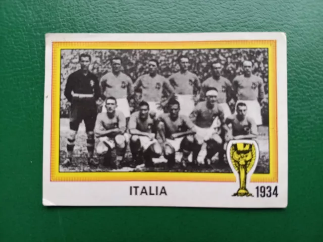 ARGENTINA 78 - équipe d'ITALIE 1934 PANINI vignette sticker n° 7
