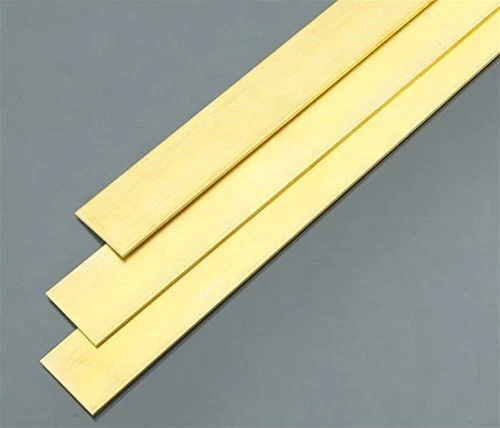 Precision Metals 9733 Brass Strip, 0.064" Thickness x 1" Width x 36" Length,