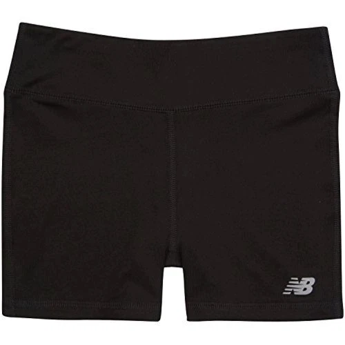 Girls' Performance Bike Short, Black, Size 16 Y3JA