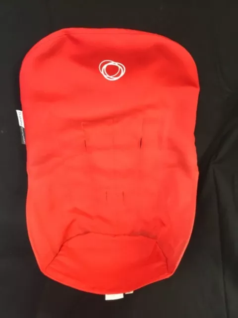 Red  Bugaboo Cameleon Fleece  Stroller Toddler seat cover Fabric liner baby