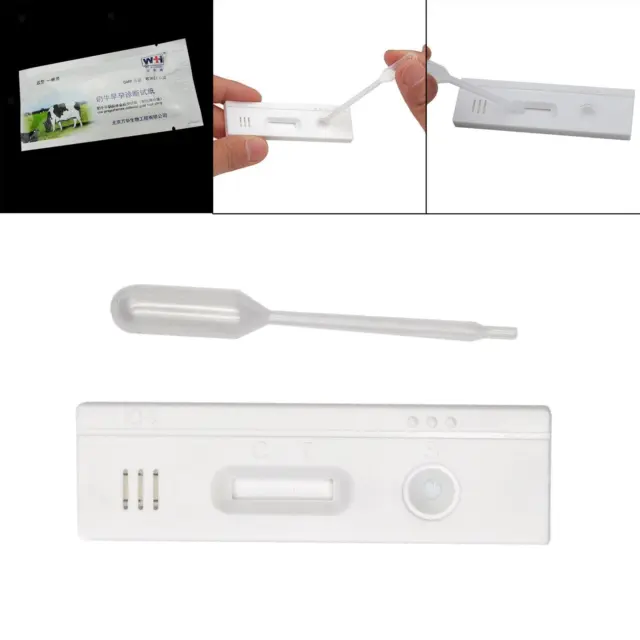 Cow Test for Cows Cattle Farm Animal Sow Pig Pregnancy Test Paper Equipment Cow