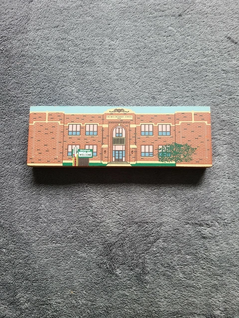 RR Creations Croghan School Wooden Shelf Sitter