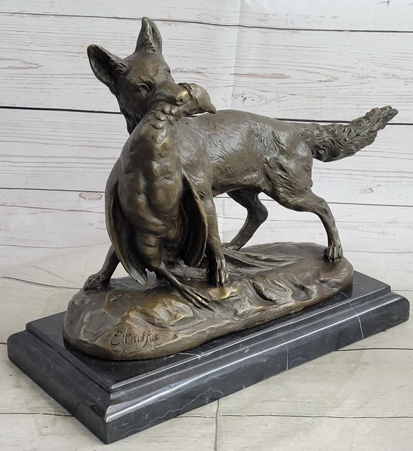 RETRIEVER HUNTING BIRD Gun Trials Dog Lover Bronze Statue Sculpture