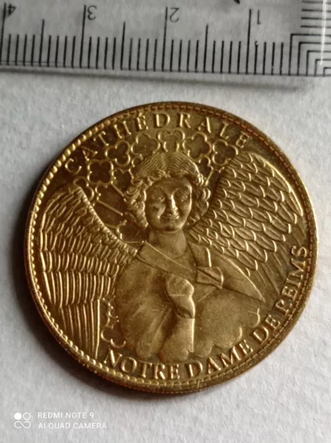 Médaille Touristique - CATHEDRALE NOTRE DAME DE REIMS - Arthus Bertrand