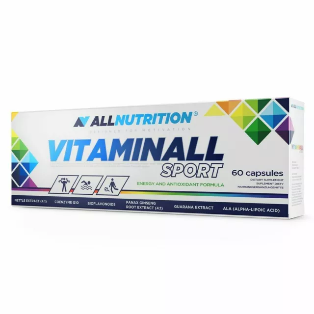 Multivitamin Vitamin ALL SPORT 60 kapseln Vitamine und Mineralien Komplex