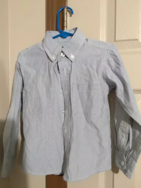 Boys Sahara Club Shirt, Size 4T, Blue And White