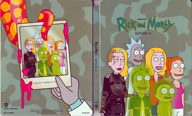 Rick And Morty Staffel 6 Deutsch BLURAY SET &RICK AND MORTY Season 6 Steelbook" deutsch uncut NEU EUR 16